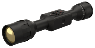 The ATN THOR-LT is a lightweight magnified thermal rifle scope. Rechargeable battery offers over 10 continuous hours of use.